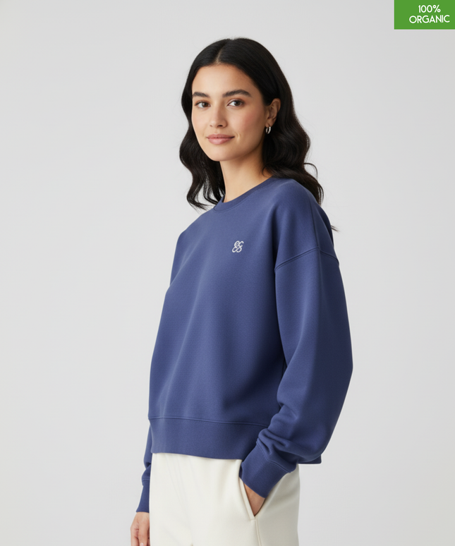 The women's crew neck sweatshirt | Dusk | Medium fit | 300gsm