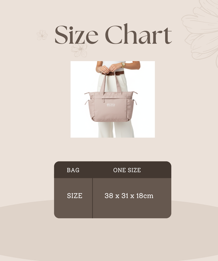 Oversized tote  | Fresh Pink|  Made from  100% Recycled polyester | Lightweight fabric