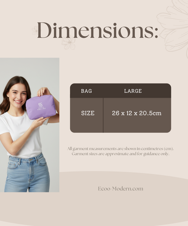 Makeup bags, Medium Sized