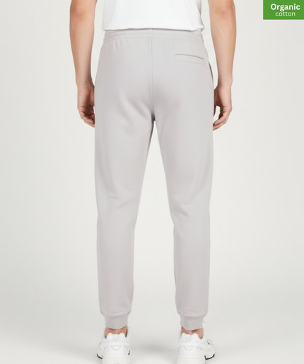 The iconic  jogger pants | Organic cotton |  Cool Heather Grey  l  350gsm