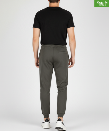 The iconic  jogger pants | Organic cotton |  Khaki  l  350gsm
