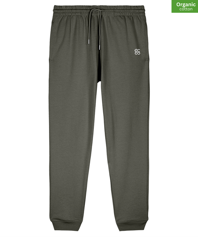 The iconic  jogger pants | Organic cotton |  Khaki  l  350gsm