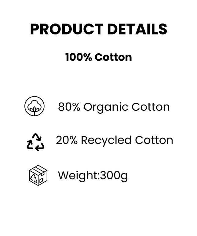 Organic cotton Hoodie sweatshirt | Colour Anthracite | Medium fit | 300gsm.