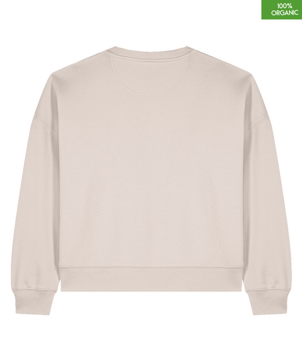 The women's crew neck sweatshirt | Eco-Heather | Medium fit | 300gsm