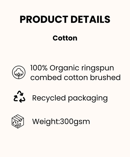 Organic Cotton Hoodie | Stargazer | Relaxed Medium Fit.