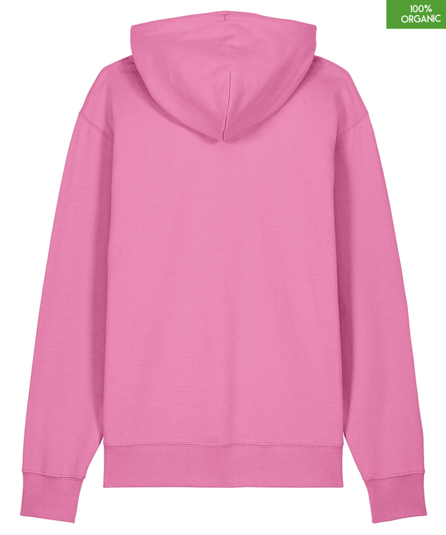 Organic Cotton Hoodie | Bubble Pink | Relaxed Medium Fit.