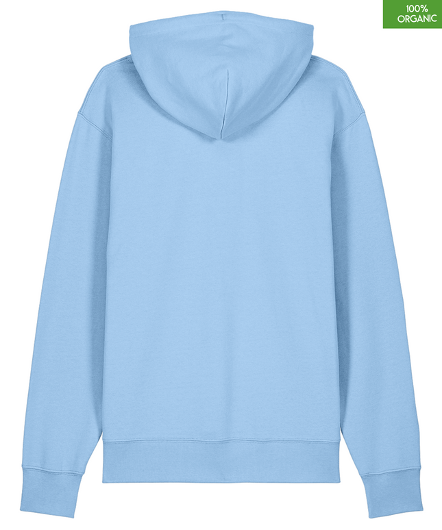 Organic Cotton Hoodie | Blue Soul | Relaxed Medium Fit.