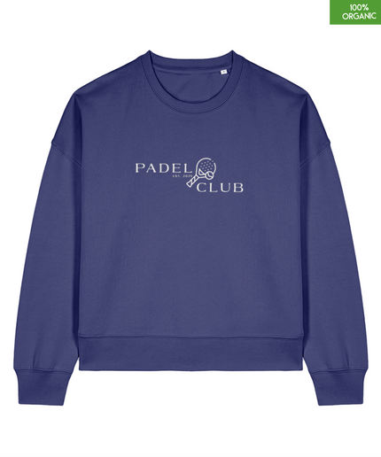 Padel Club | The women's crew neck sweatshirt  | Dusk | Medium fit | 300gsm