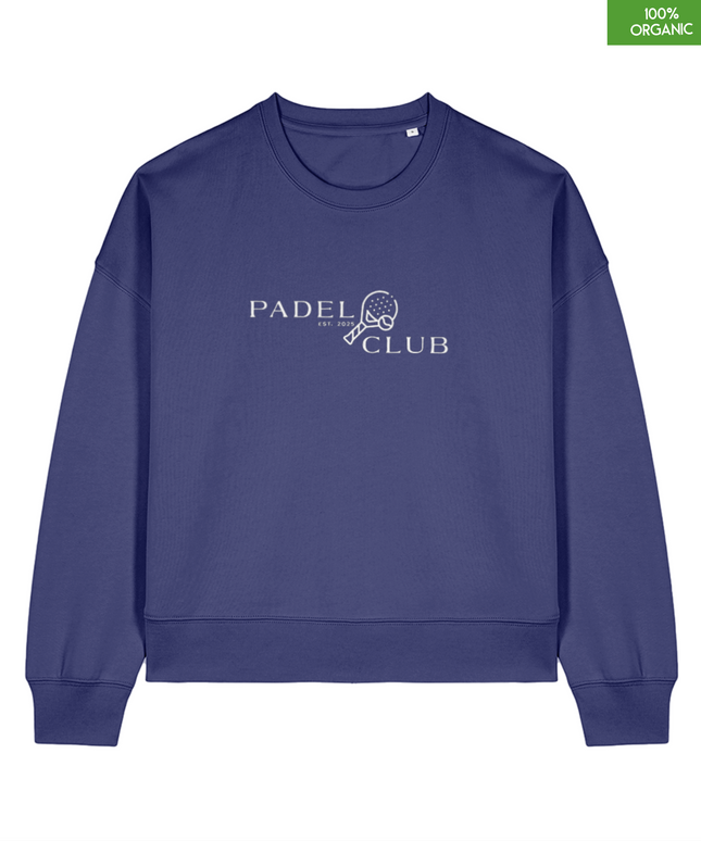 Padel Club | The women's crew neck sweatshirt  | Dusk | Medium fit | 300gsm