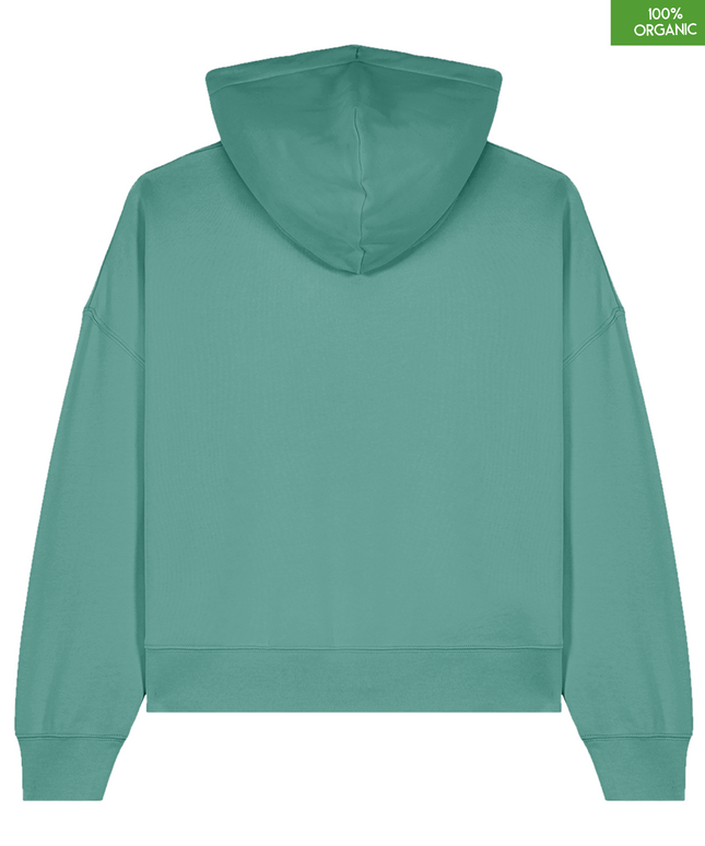 Organic cotton Hoodie  | Green Bay | Medium fit