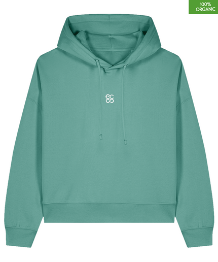 Organic cotton Hoodie  | Green Bay | Medium fit