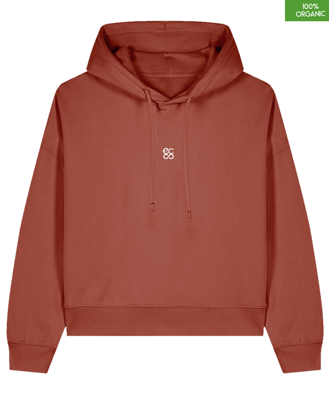 Organic cotton Hoodie  | Heritage Brown | Medium fit