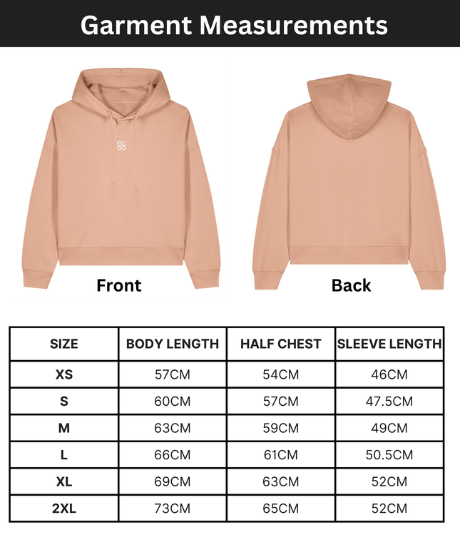 Organic cotton Hoodie sweatshirt | Fraiche Peche | Medium fit