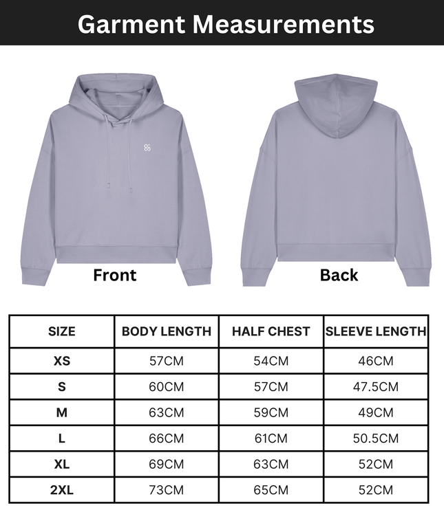 Organic cotton Hoodie  | Lavender | Medium fit