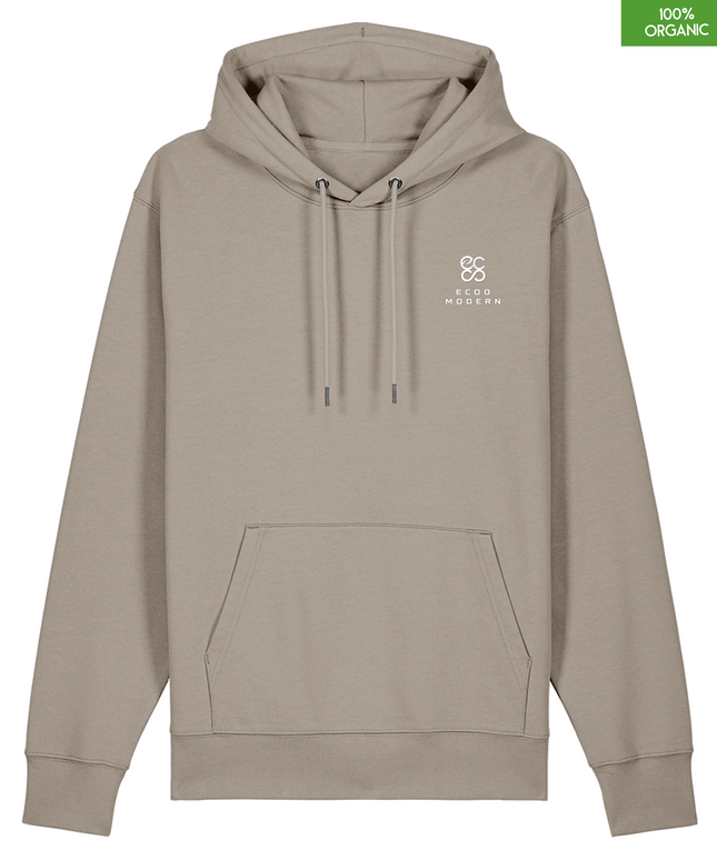 Organic Cotton Hoodie | Desert Dust | Relaxed Medium Fit.
