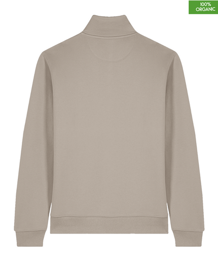 The quarter zip sweatshirt | Desert Dust | Medium Fit | 280gsm