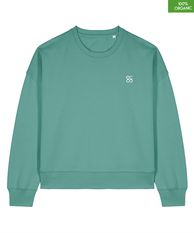 The women's crew neck sweatshirt | Green Bay | Medium fit | 300gsm