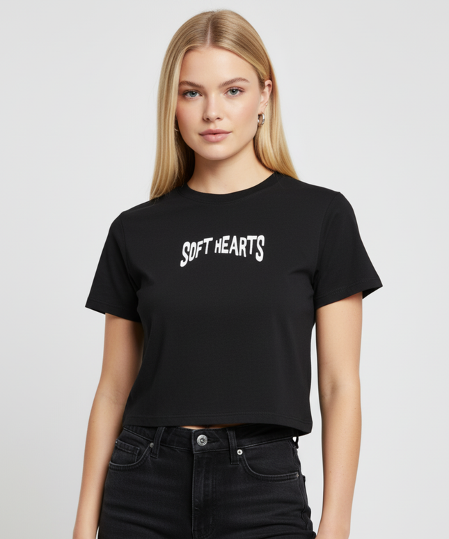 "Soft Hearts"   Boxy Oversized Fit, Heavy Weight, 240 GSM